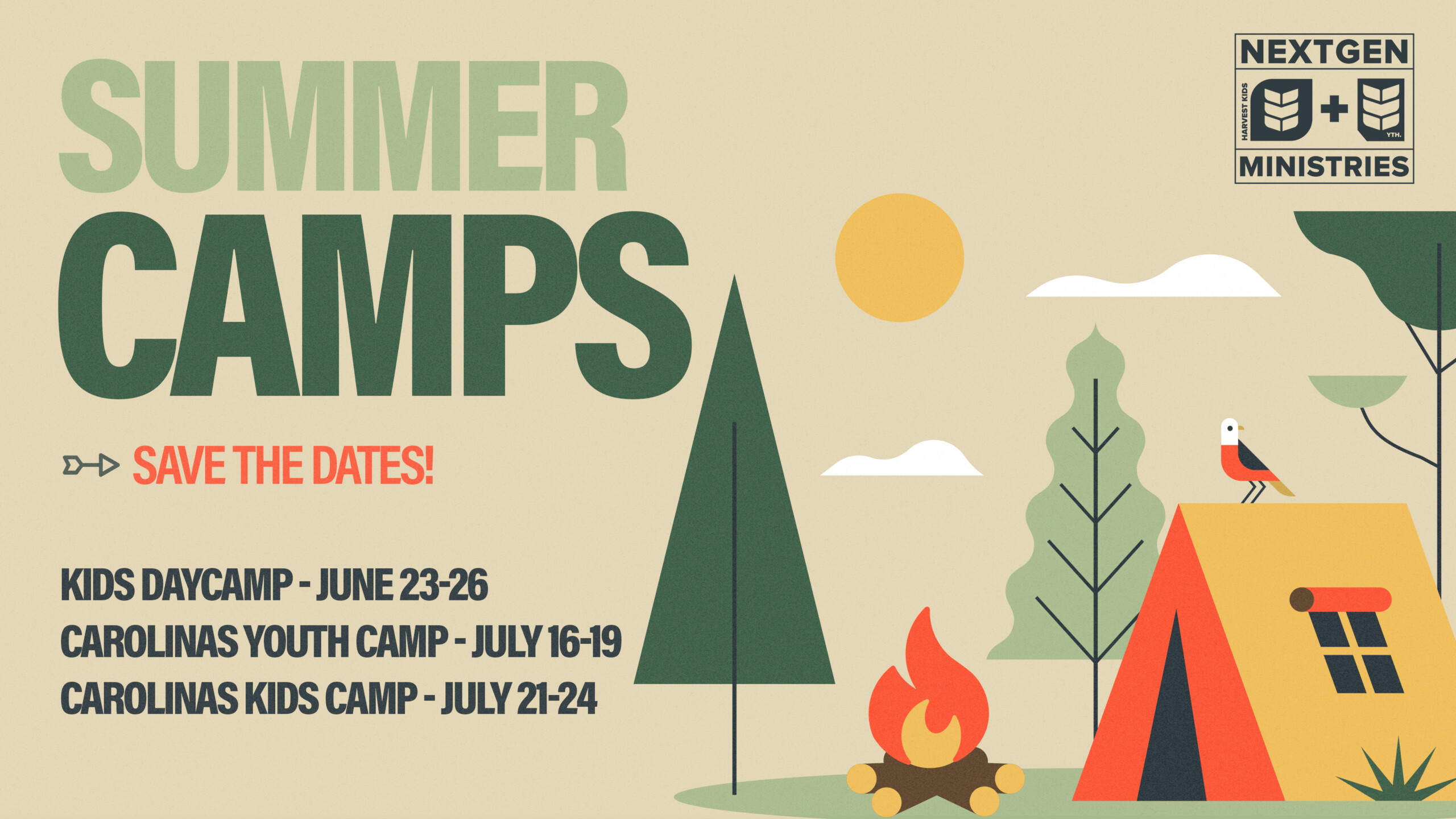 Summercamps2025 Savethedate