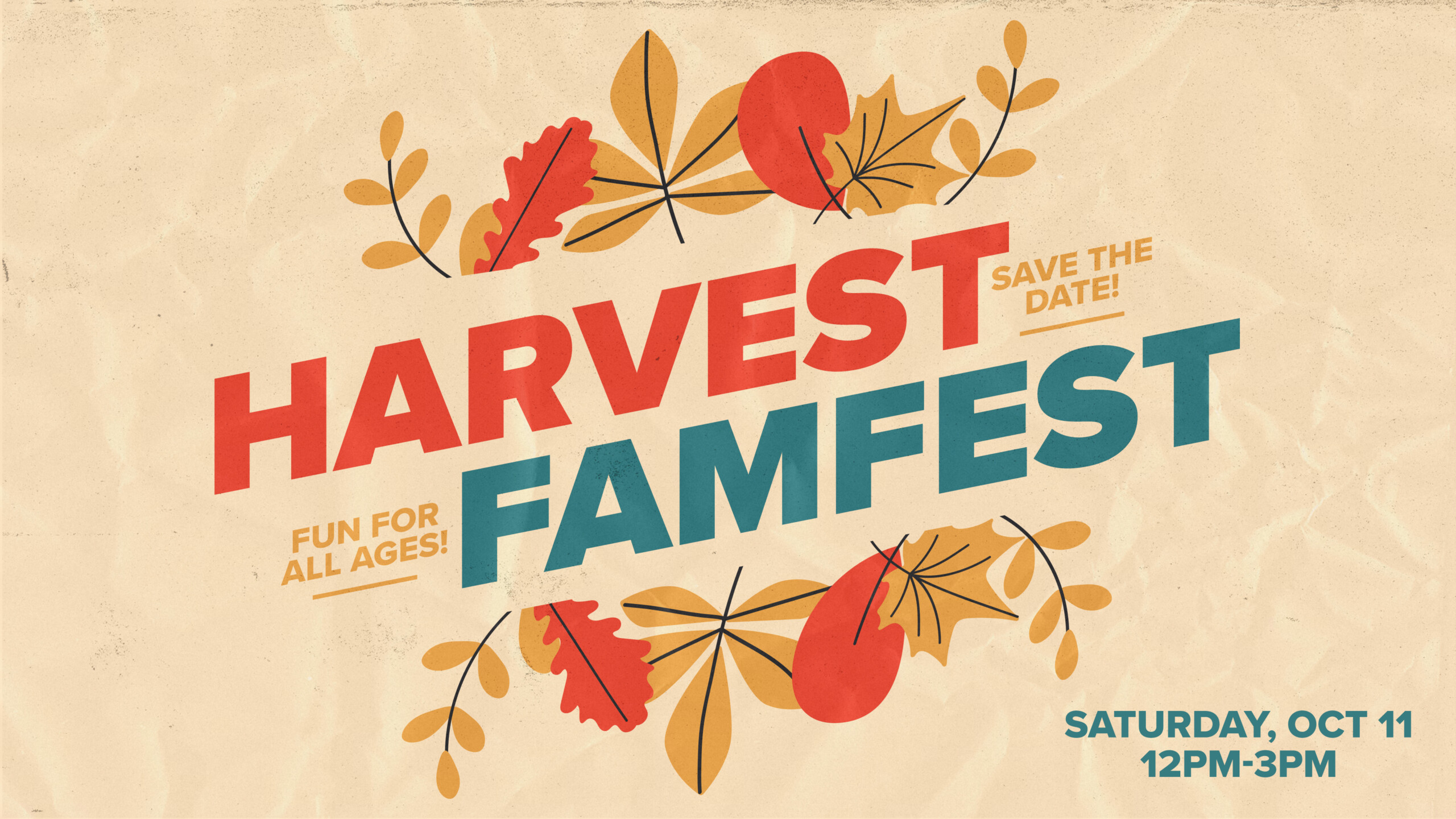 Harvestfamfest savethedate social