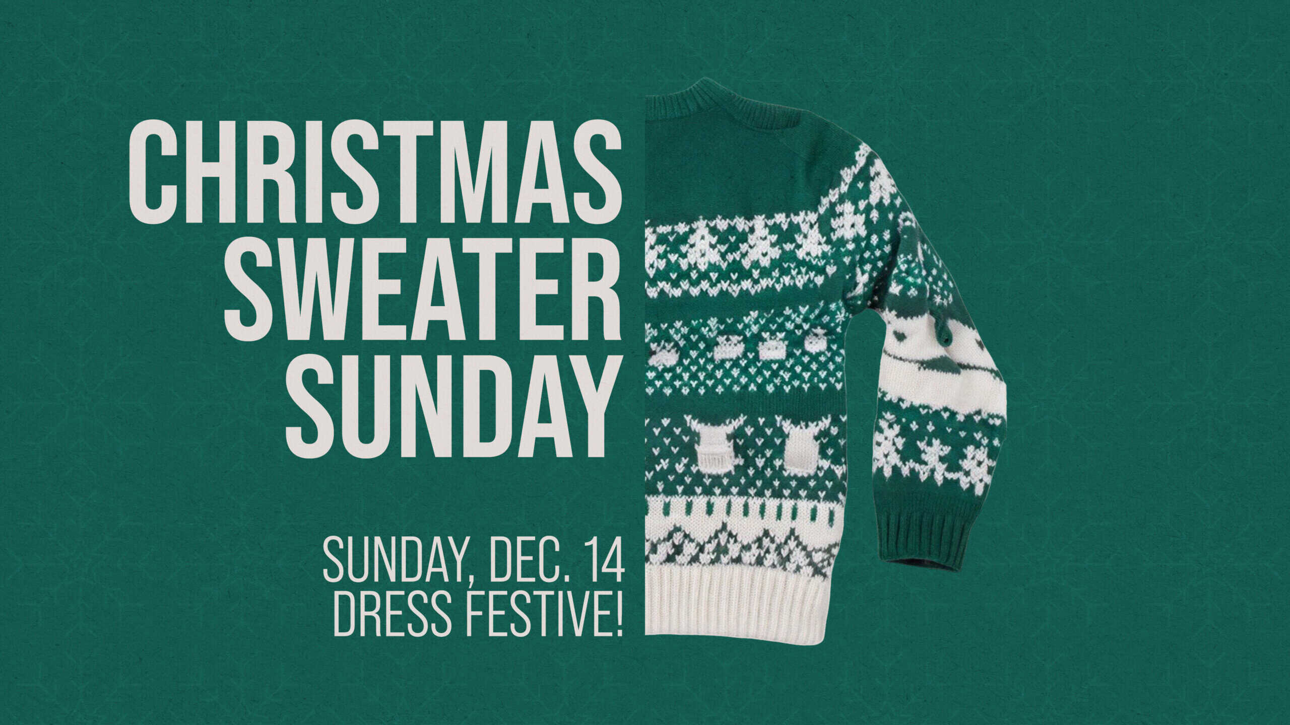 ChristmasSweaterSunday
